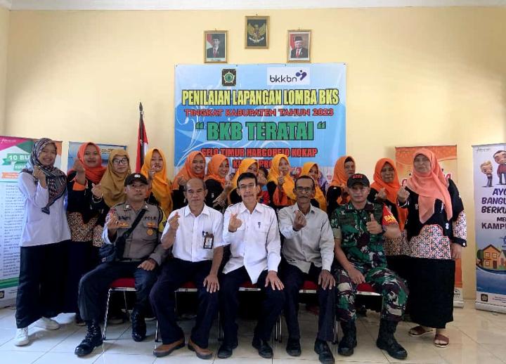 Penilaian Lapangan Lomba BKS BKB Teratai Selo Timur Hargorejo 